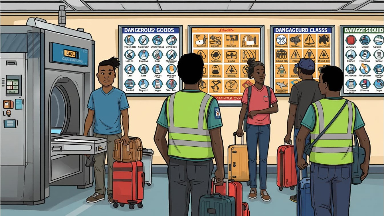 Dangerous Goods Regulations for Personnel Responsible for the Screening of Passengers and Crew and their Baggage, Cargo, And Mail-Initial